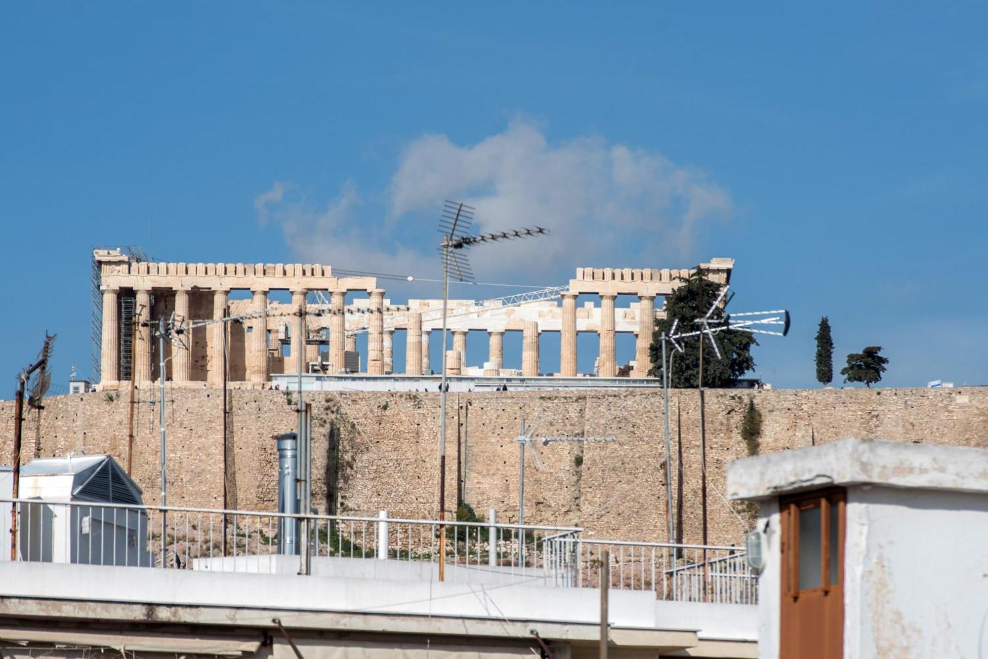 Acropolis View Apt In Koukaki Atenas Exterior foto