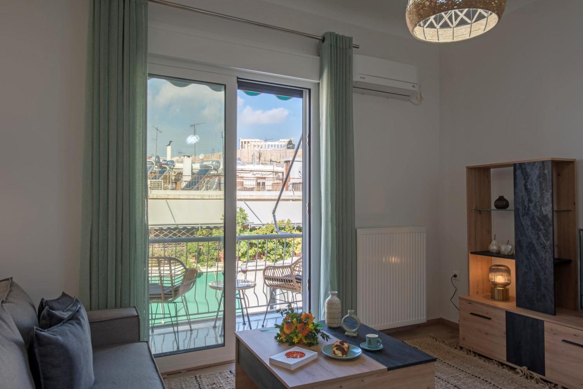 Acropolis View Apt In Koukaki Atenas Exterior foto