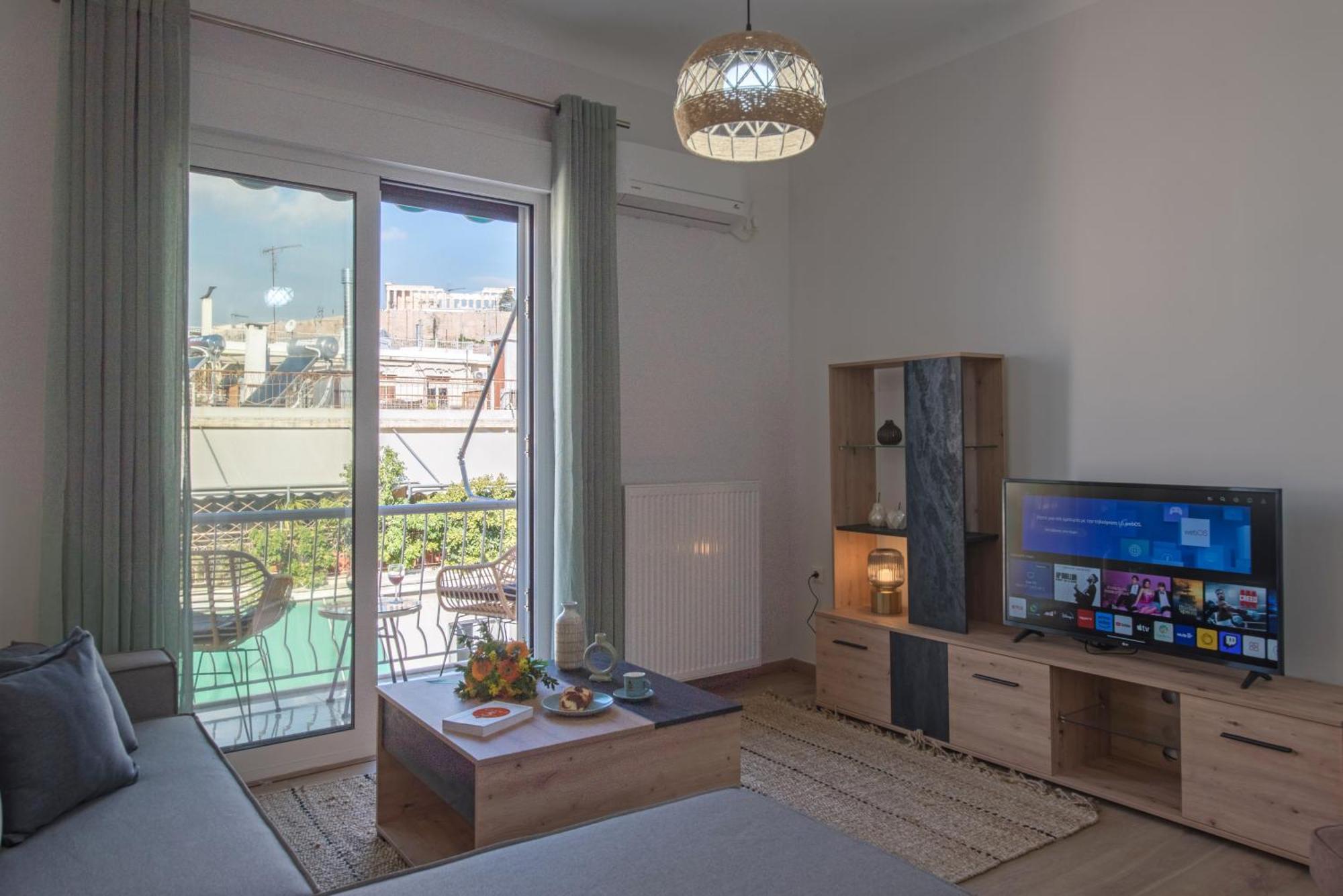 Acropolis View Apt In Koukaki Atenas Exterior foto